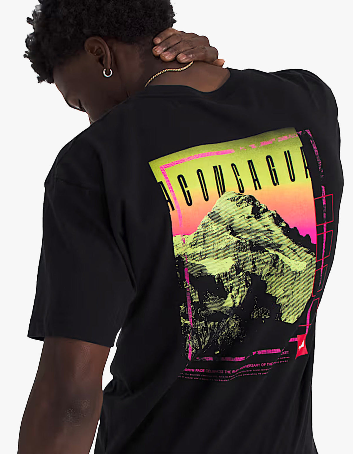 Red Box Aconcagua Heavyweight S/S Tee - TNF Black