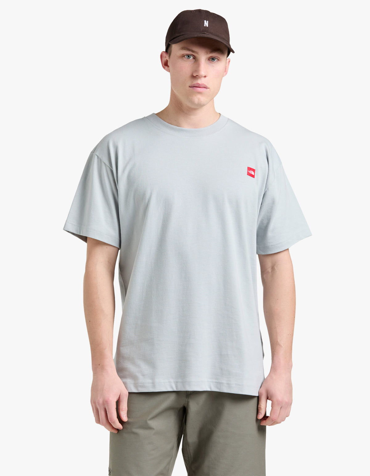 Red Box Everest Heavyweight S/S Tee - Highrise Grey