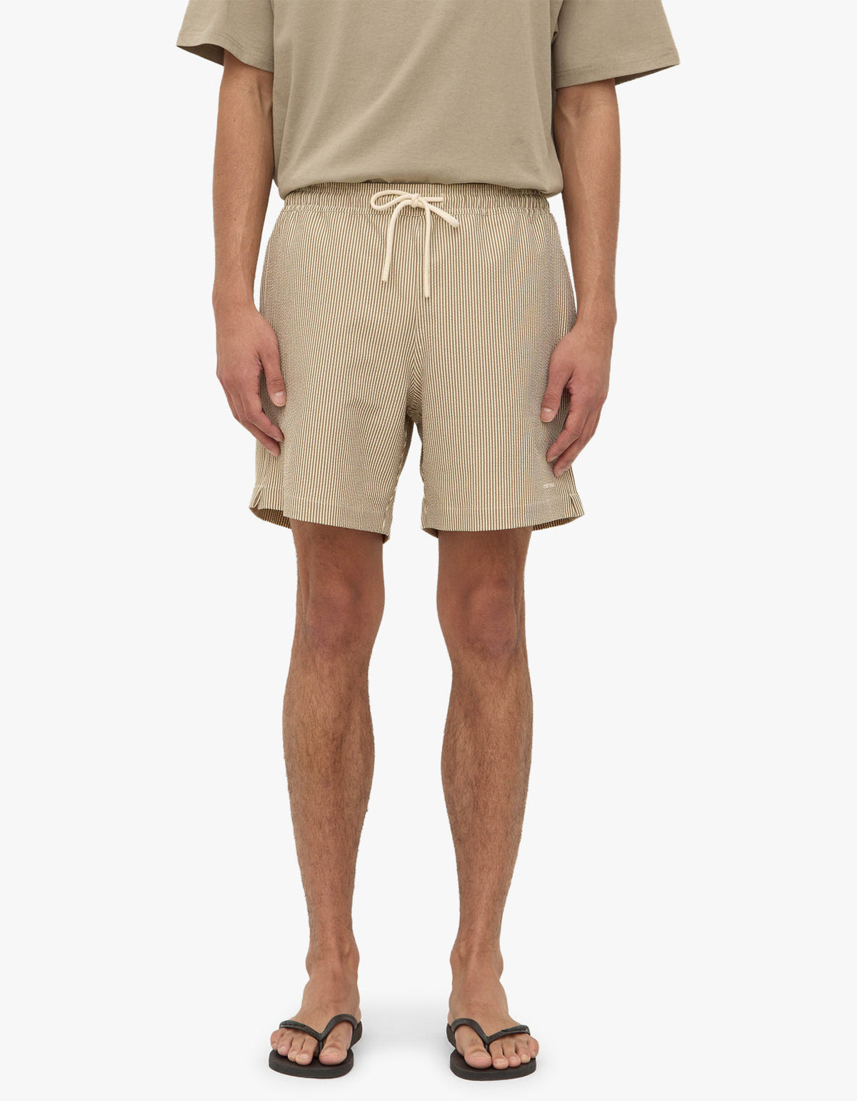 Ward Swim Short - Biscuit/Limestone