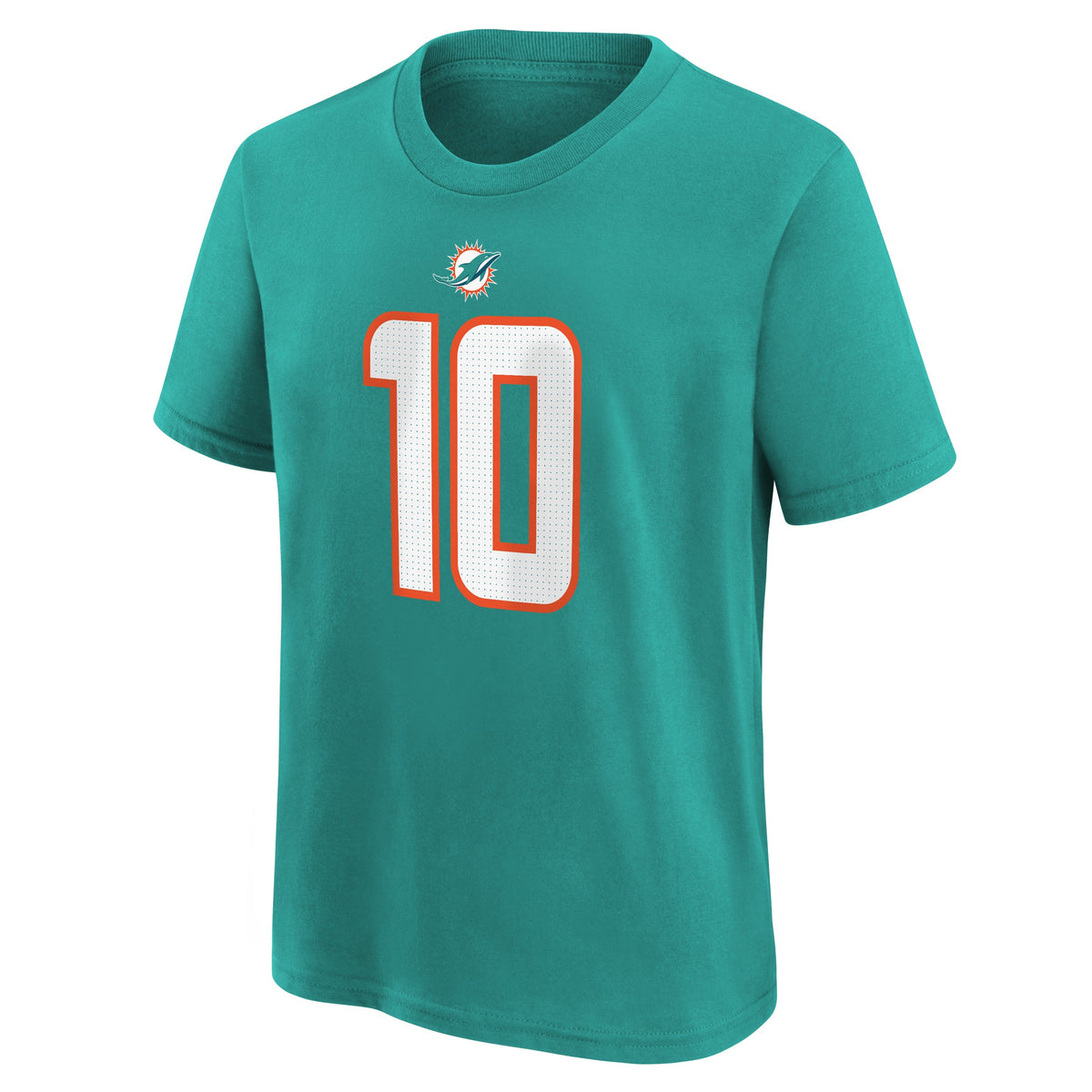Youth Miami Dolphins Tyreek Hill Nike Aqua Player Pride Name & Number T-Shirt