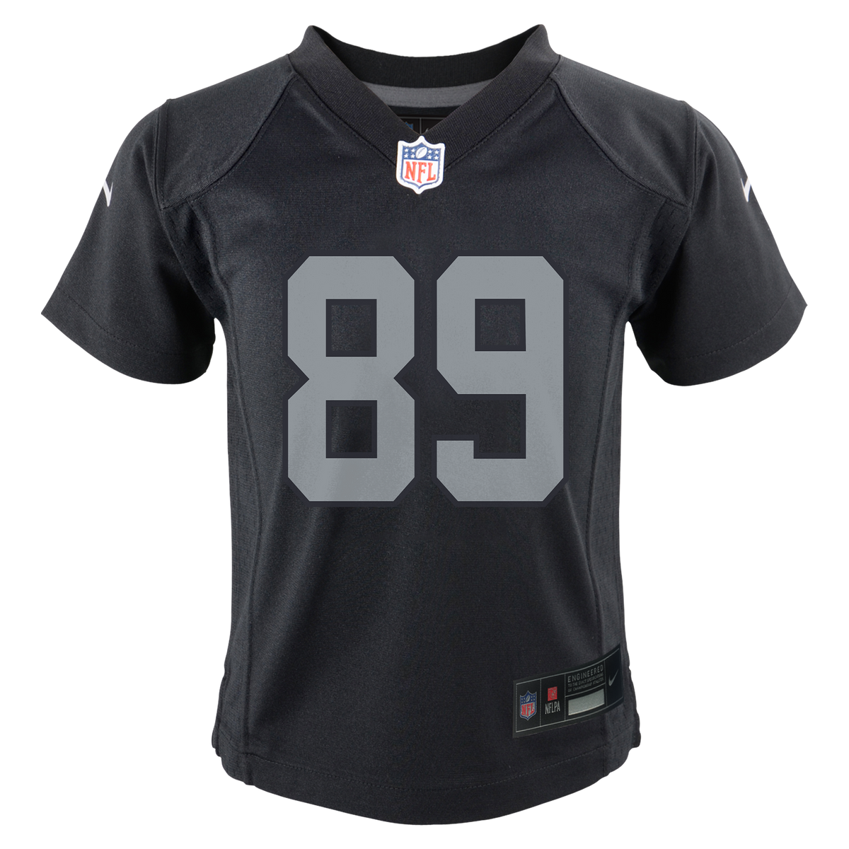 Child Las Vegas Raiders Brock Bowers Black Home Nike Game Jersey