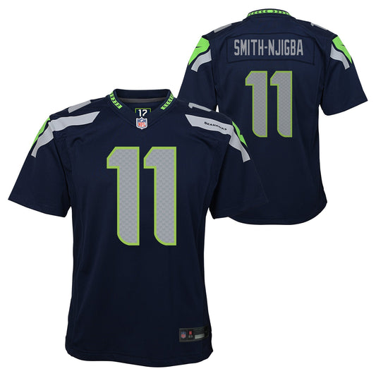 Youth Jaxon Smith-Njigba Seattle Seahawks Nike Navy Game Jersey