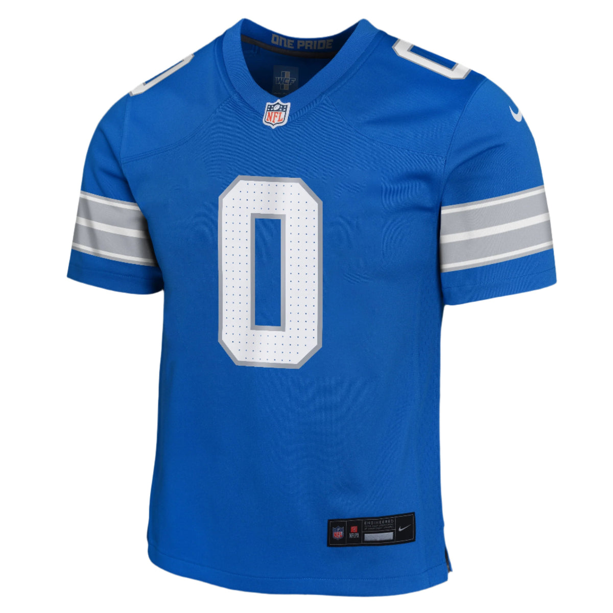 Youth Detroit Lions Jahmyr Gibbs #0 Nike Blue Game Jersey