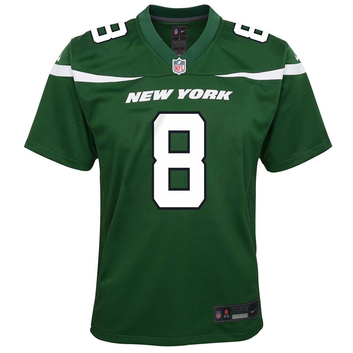 Preschool Aaron Rodgers New York Jets Nike Green Game Replica Jersey