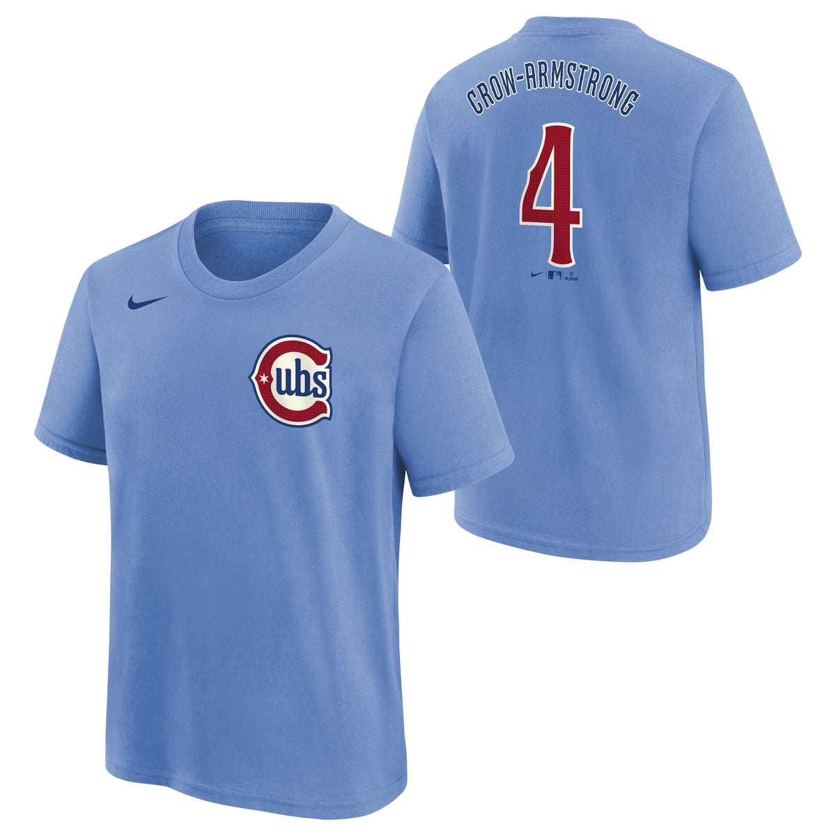 Toddler Chicago Pete Crow-Armstrong Blues 2nd Alternate Nike Name And Number Tee-FUSE