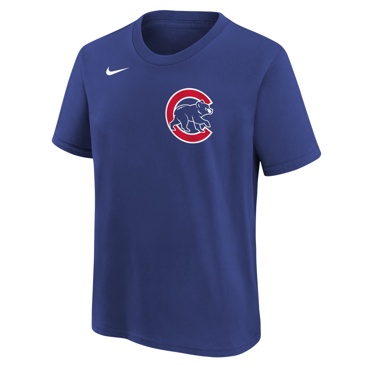 Youth Chicago Pete Crow-Armstrong Royal Blue Nike Name And Number Tee
