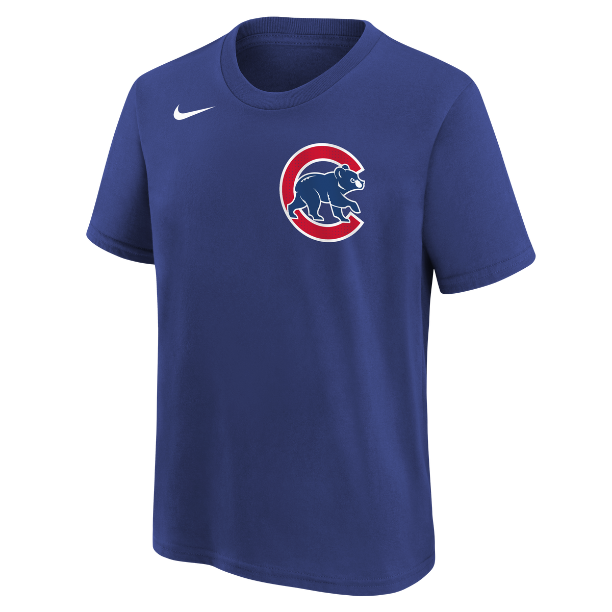 Child Chicago Pete Crow-Armstrong Royal Blue Nike Name And Number Tee