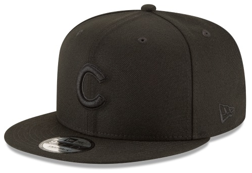 Chicago Cubs Mlb Basic Tonal Black 9Fifty Snapback