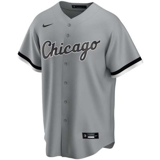 Men's Chicago White Sox Nike Gray Road Replica Team Jersey
