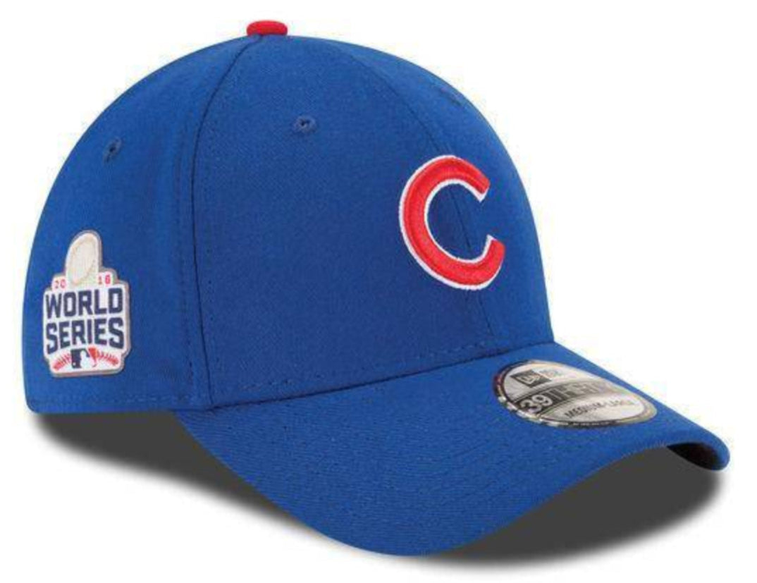 Men's Chicago Cubs New Era Royal 2016 World Series Team Classic 39THIRTY Flex Hat
