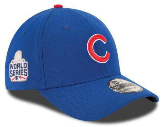 Men's Chicago Cubs New Era Royal 2016 World Series Team Classic 39THIRTY Flex Hat