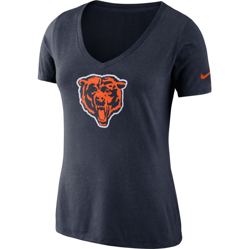Women's Nike Chicago Bears Historic Triblend Tee