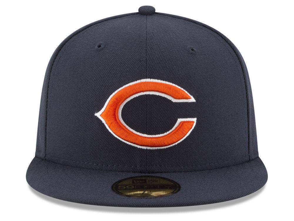 Chicago Bears New Era NFL Team Basic Secondary Logo 59FIFTY Cap