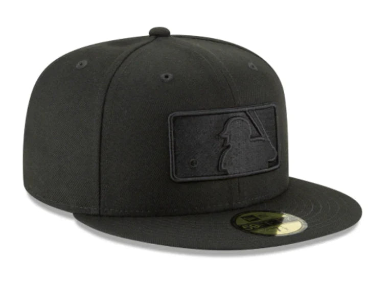 Men's MLB Batterman New Era Black Tonal 59FIFTY Fitted Hat