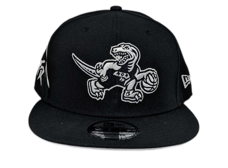 Men's Toronto Raptors New Era 9FIFTY 2021-2022 City Edition Black Snapback Hat