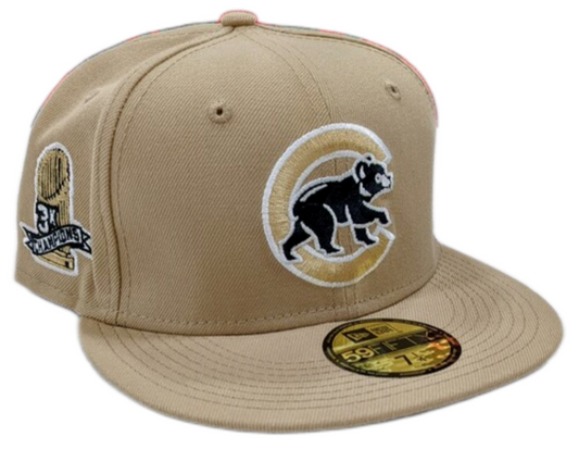 Chicago Cubs 3X Cold Pint New Era 59FIFTY Fitted Hat