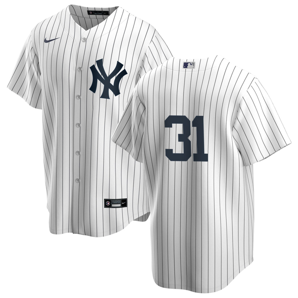 Men's Nike Cam Schlittler #31 New York Yankees Home Official Replica Player Jersey