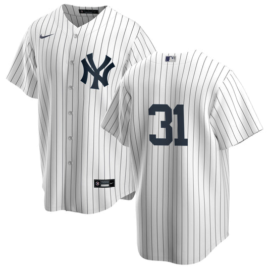 Men's Nike Cam Schlittler #31 New York Yankees Home Official Replica Player Jersey