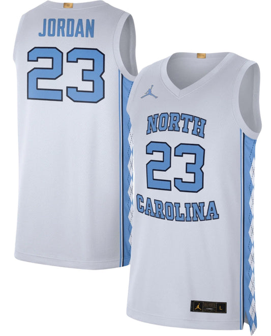Michael Jordan North Carolina Tar Heels White Nike Alumni Player Limited Basketball Jersey