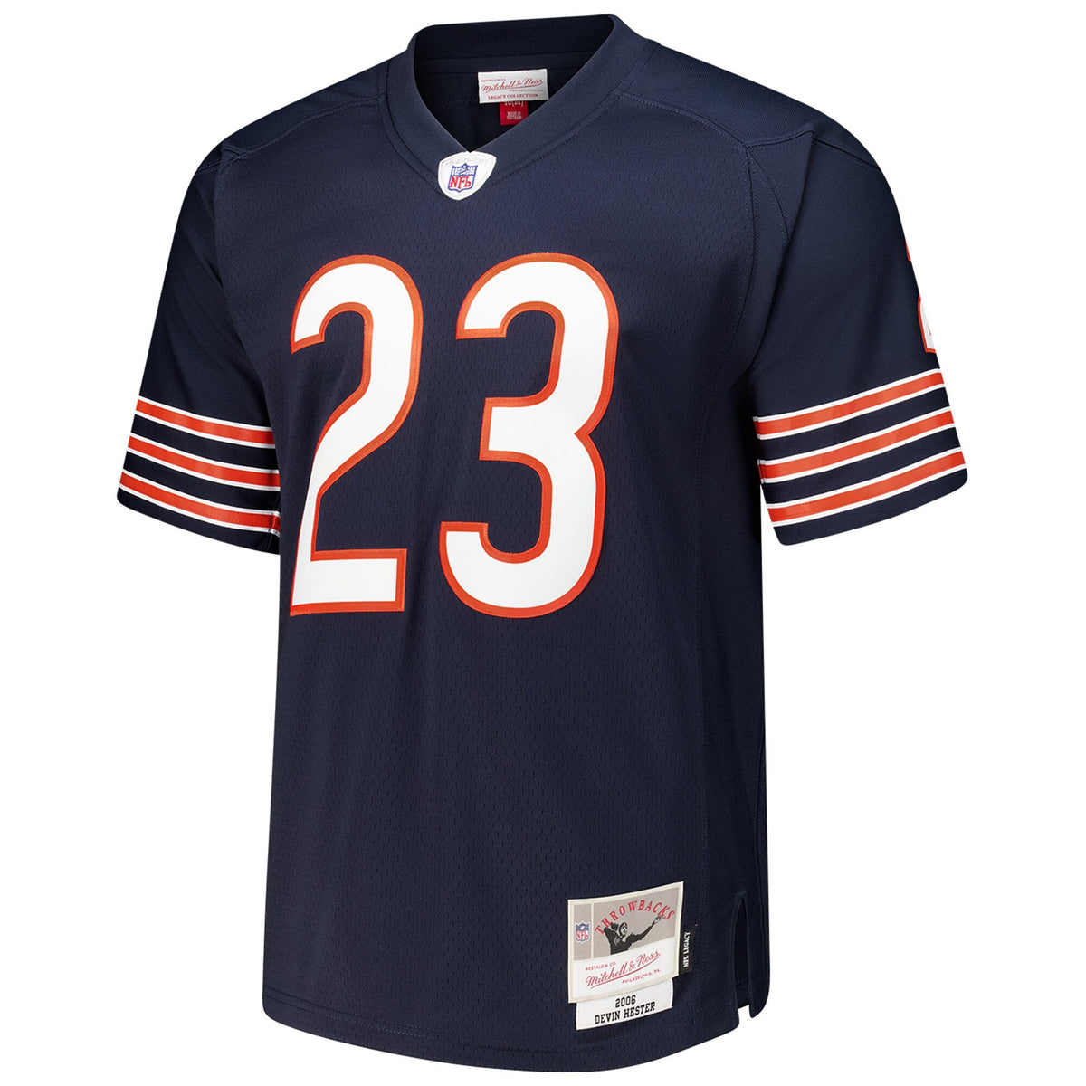 Men's Devin Hester Chicago Bears Navy Mitchell & Ness 2006 Legacy Replica Jersey