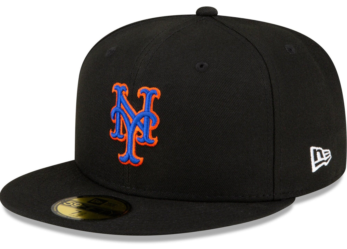 Men's New York Mets New Era Black Alternate Authentic Collection On Field 59FIFTY Fitted Hat