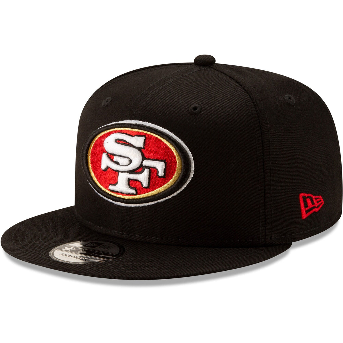 San Francisco 49ers New Era Black Basic 9FIFTY Snapback Hat