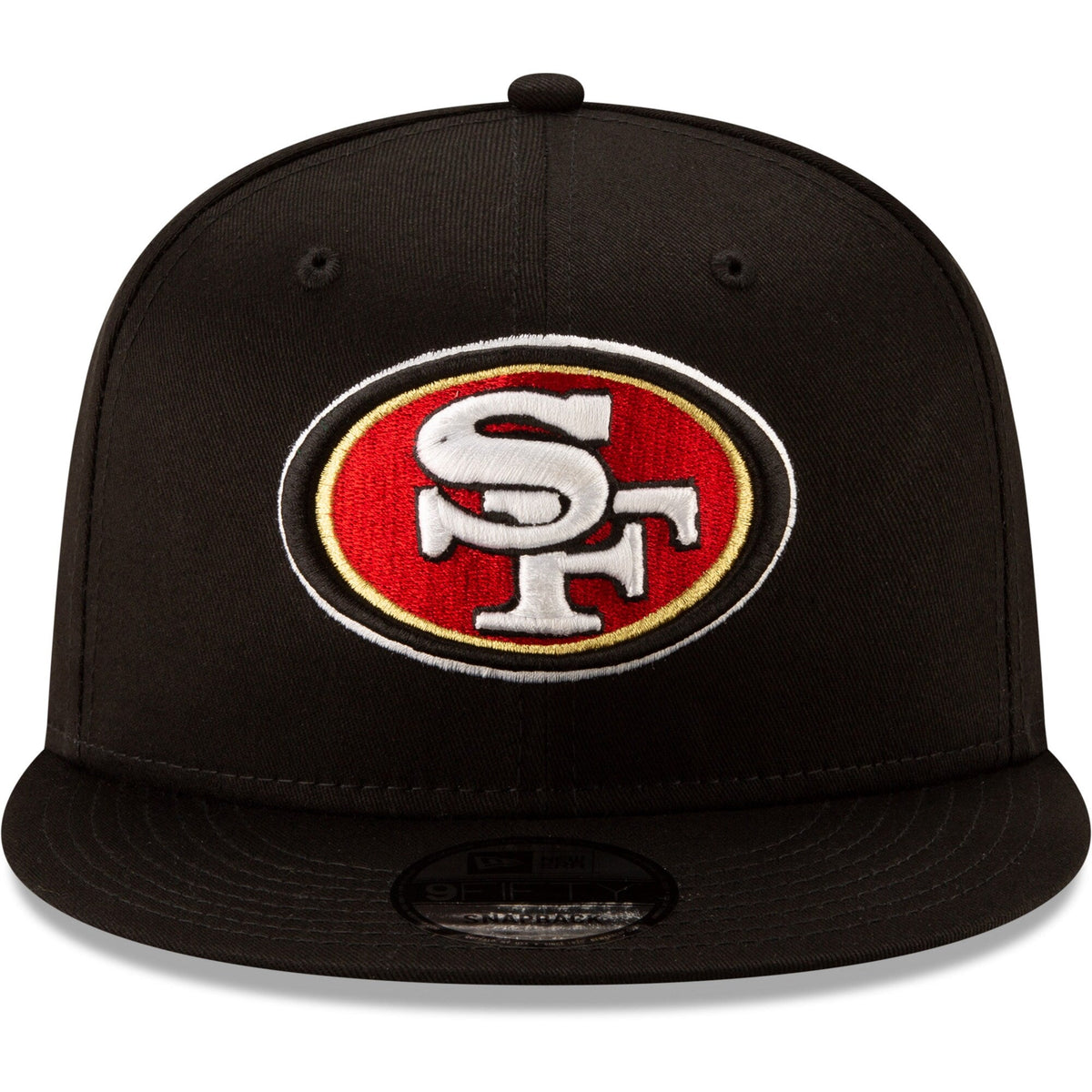San Francisco 49ers New Era Black Basic 9FIFTY Snapback Hat