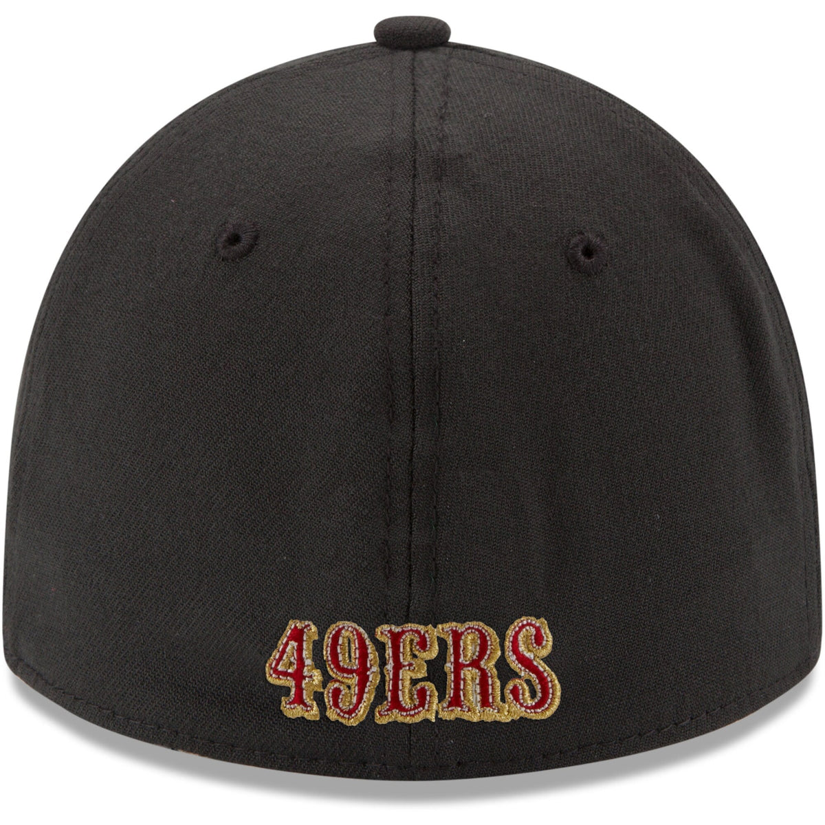 Men's New Era San Francisco 49ers Team Classic Black 39THIRTY Flex Hat