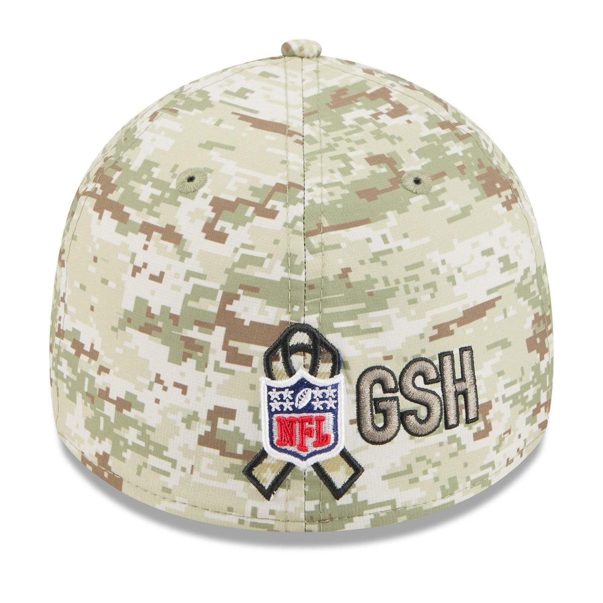 Men's New Era Camo Chicago Bears 2025 Salute to Service 39THIRTY Flex Hat