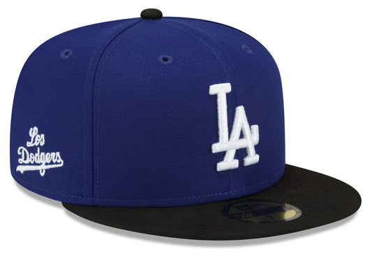 Men's Los Angeles Dodgers New Era Royal/Black City Connect 59FIFTY Fitted Hat