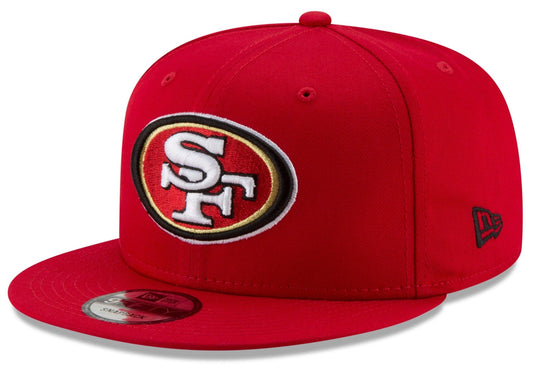 San Francisco 49ers New Era Red Basic 9FIFTY Snapback Hat