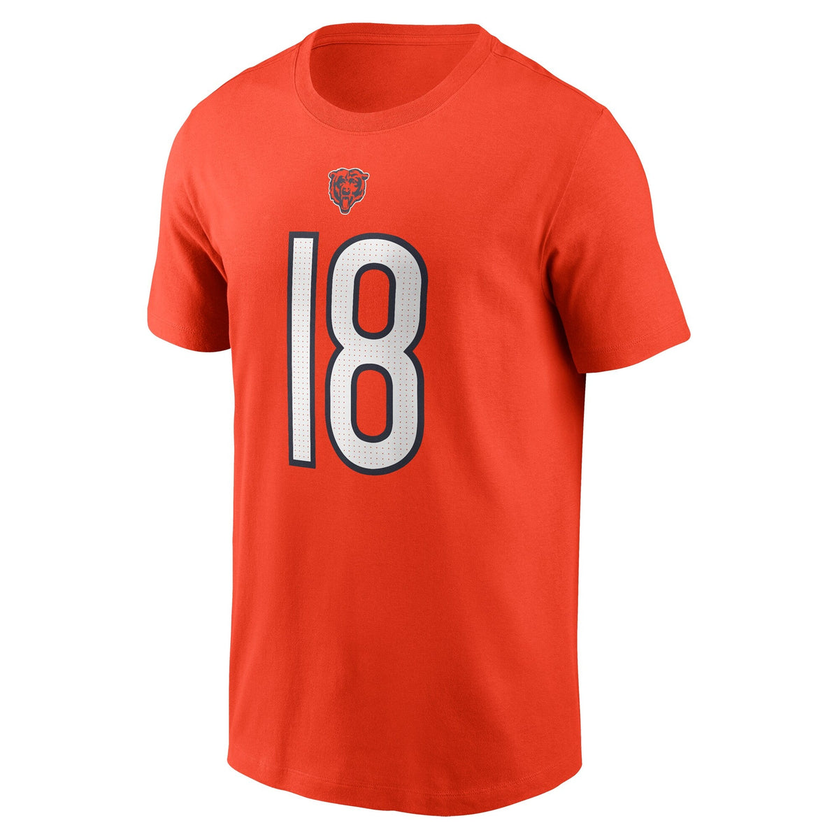 Youth Caleb Williams Chicago Bears Nike Orange FUSE Name & Number T-Shirt