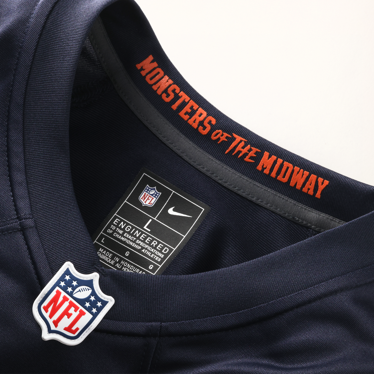 Youth Kyle Monangai Chicago Bears Navy 2026 Rivalries Collection Nike Game Jersey