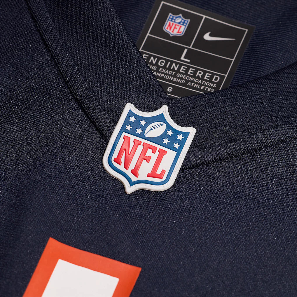 Men's Chicago Bears Rookie Dillon Thieneman Nike Navy Team Color Game Jersey