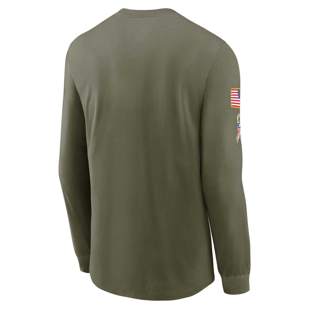 Men's Chicago Bears Nike Olive Salute To Service Long Sleeve T-Shirt