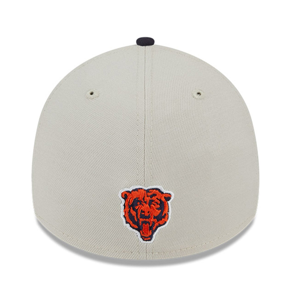 Men's Chicago Bears New Era Stone/Navy 2023 NFL Draft 39THIRTY Flex Hat