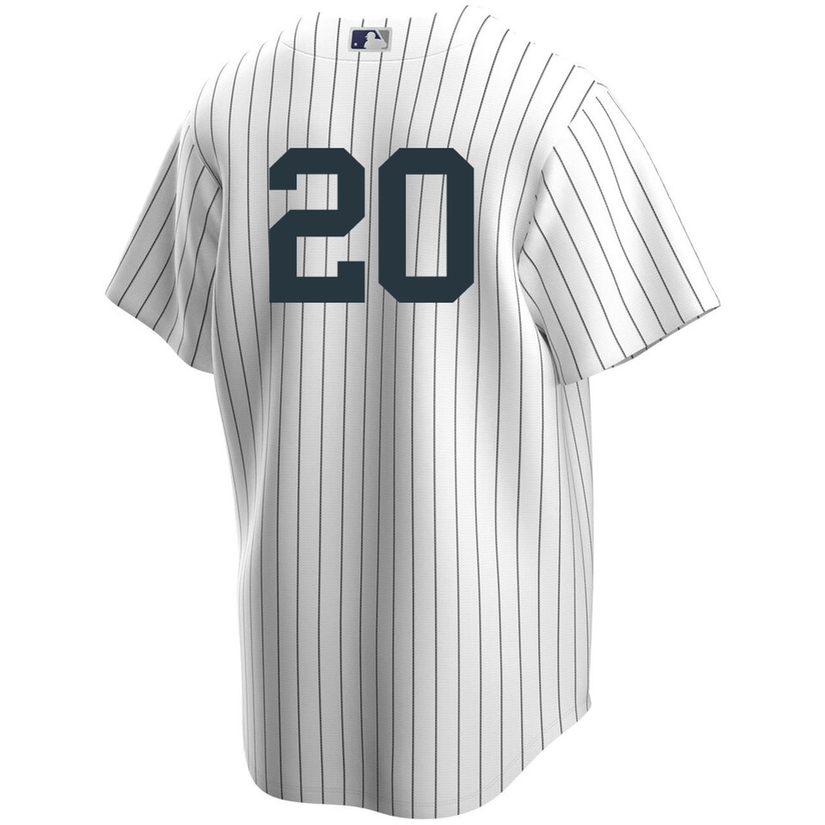 Men's Nike Jorge Posada #20 White New York Yankees Home Official Replica Player Jersey