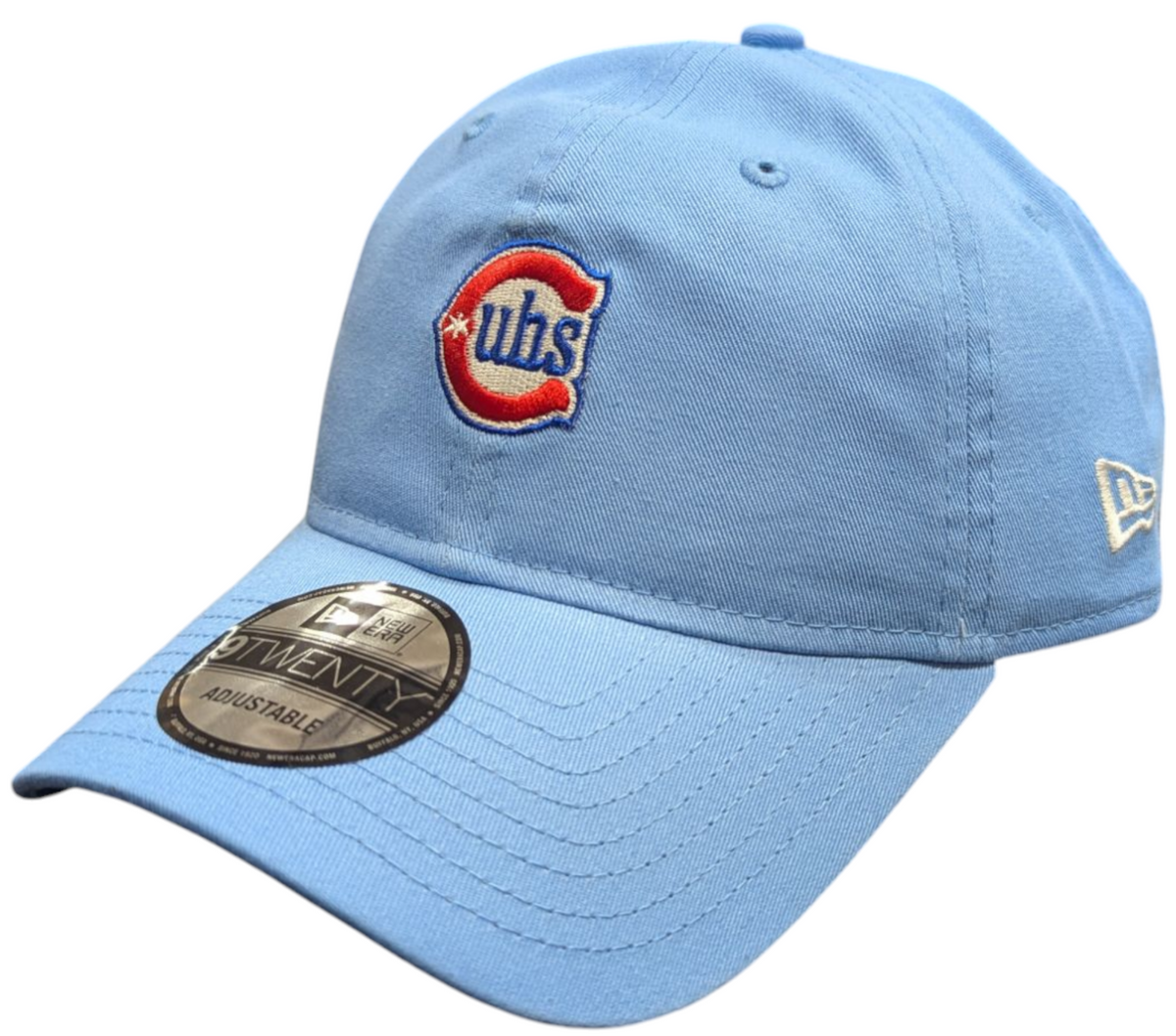 Chicago Cubs New Era Sky Blue Alternate 2 9TWENTY Adjustable Hat
