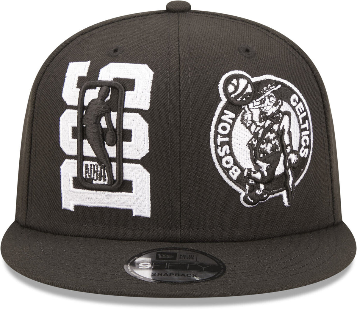 Boston Celtics New Era Black 2022 NBA Draft 9FIFTY Snapback Hat