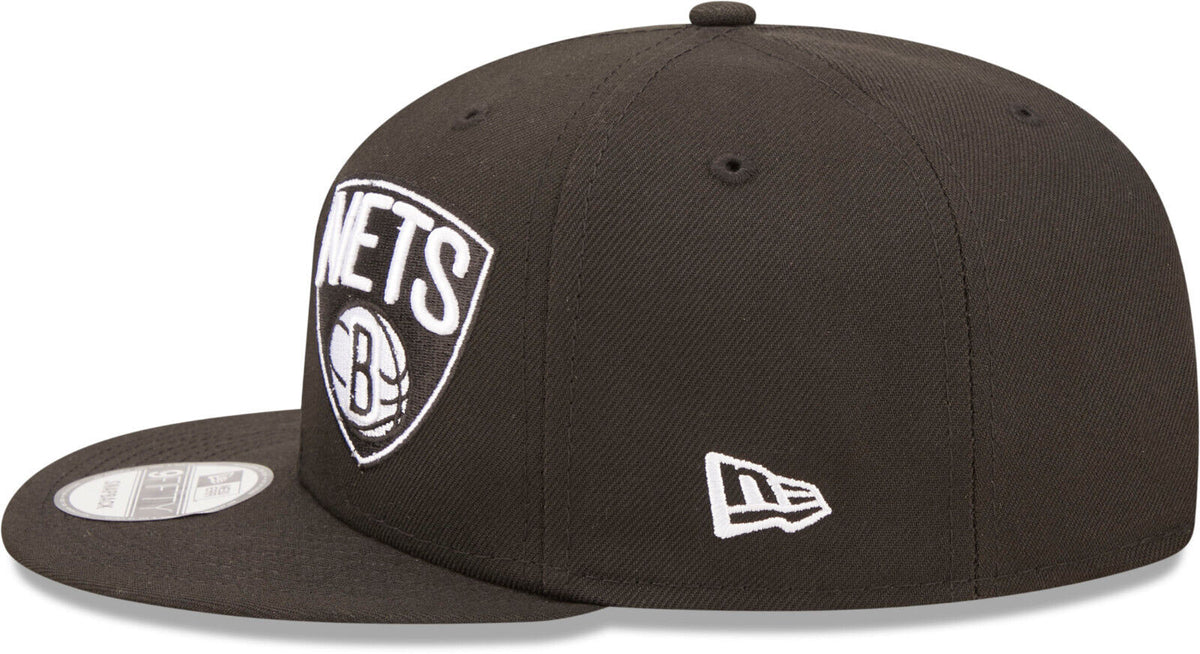 Brooklyn Nets New Era Black 2022 NBA Draft 9FIFTY Snapback Hat
