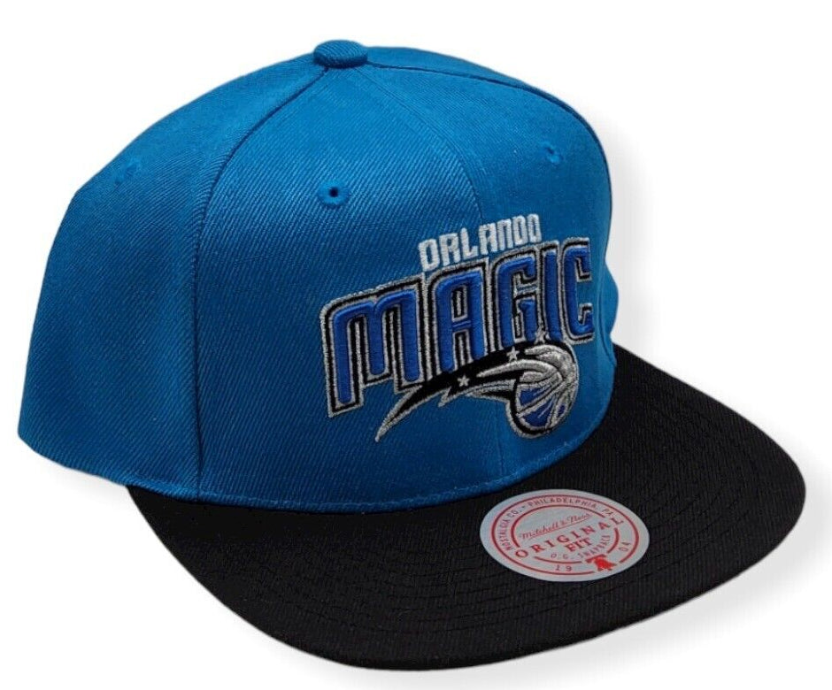 Men's Orlando Magic NBA Core Basic Blue/Black Mitchell & Ness Snapback Hat