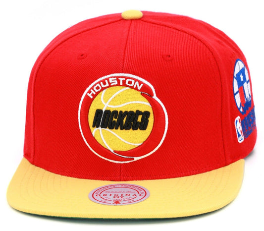 Men's Houston Rockets NBA All Star Color HWC Mitchell & Ness Snapback Hat