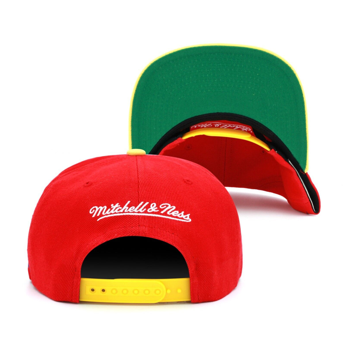 Men's Houston Rockets NBA All Star Color HWC Mitchell & Ness Snapback Hat