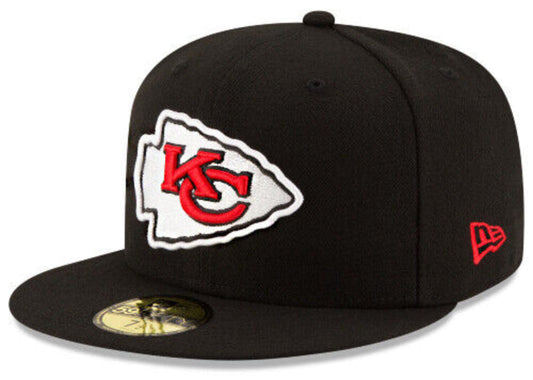 New Era Kansas City Chiefs Black Basic 59FIFTY Fitted Hat
