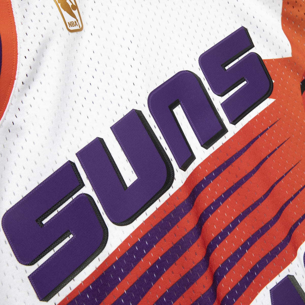 Men's Phoenix Suns Steve Nash Mitchell & Ness White 1996-97 Hardwood Classics Swingman Jersey