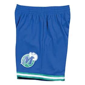 Men's Dallas Mavericks Mitchell & Ness Hardwood Classics 1998-99 Swingman Shorts - Blue