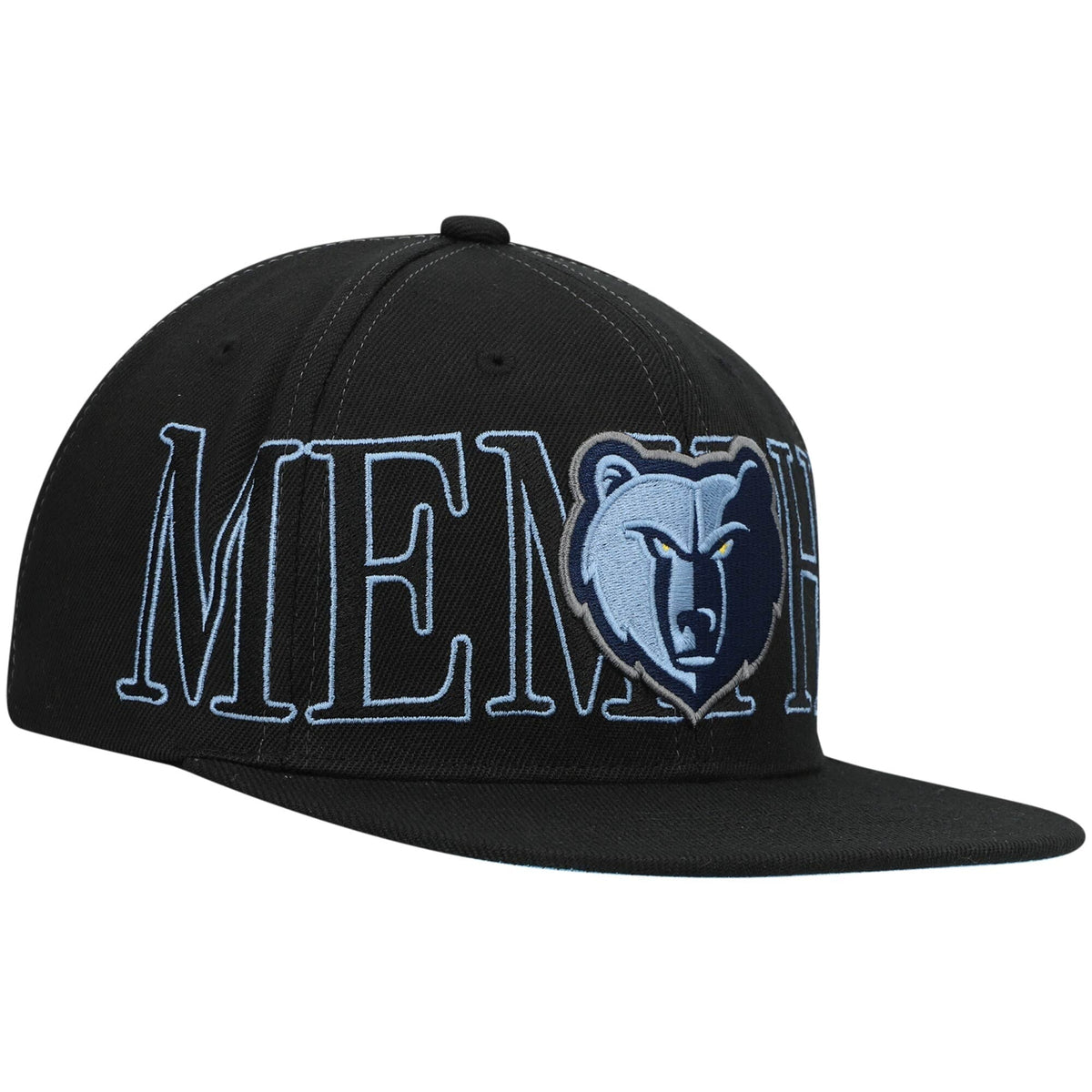Men's Mitchell & Ness Black Memphis Grizzlies Winner Circle Snapback Hat