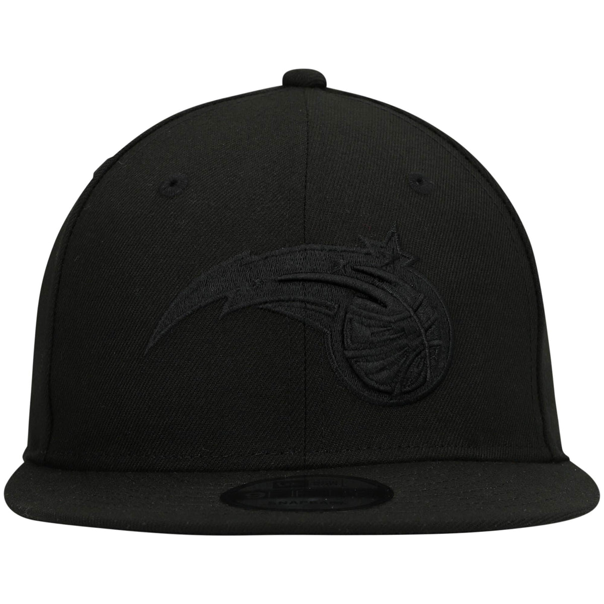 Men's Orlando Magic New Era Black On Black Color Pack 9FIFTY Snapback Hat
