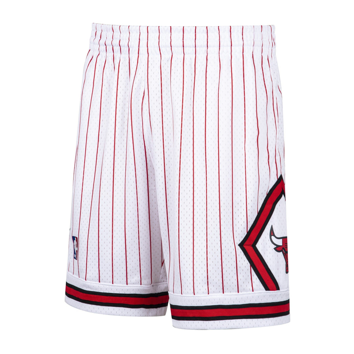 Men's Mitchell & Ness Chicago Bulls Hardwood Classic White Reload Swingman Shorts
