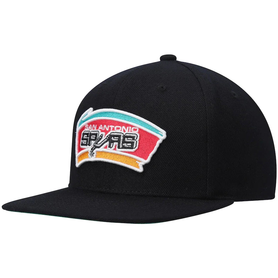 San Antonio Spurs Mitchell & Ness Top Spot NBA 1999 Finals Snapback Hat